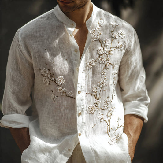 LUCA™ LINEN BLOSSOM SHIRT
