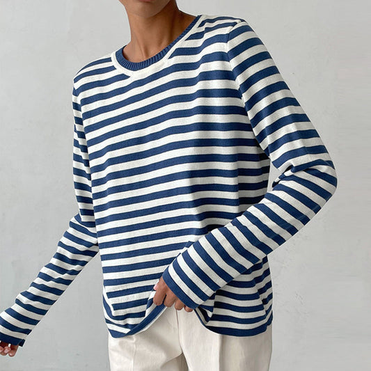 OLIVIA STRIPED SWEATER
